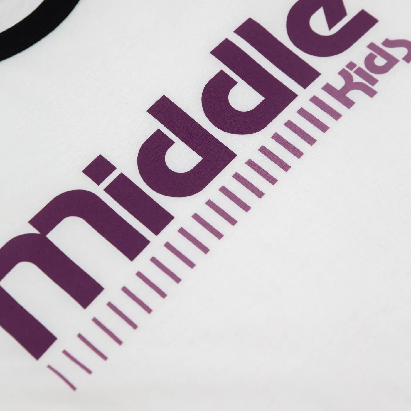 Middle Kids WHITE RINGER LOGO TEE (WHITE)