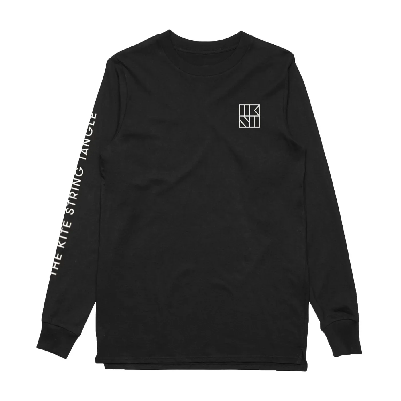 The Kite String Tangle TKST Embroidered Longsleeve (Black)