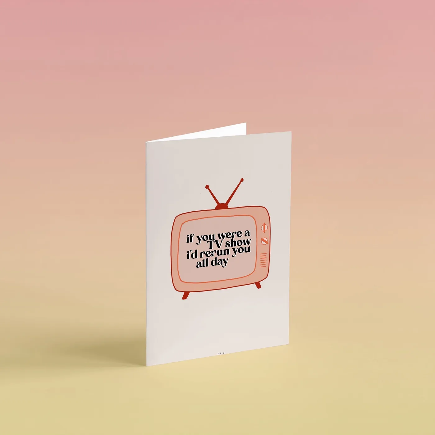 Hollie Col If You Were A TV Card