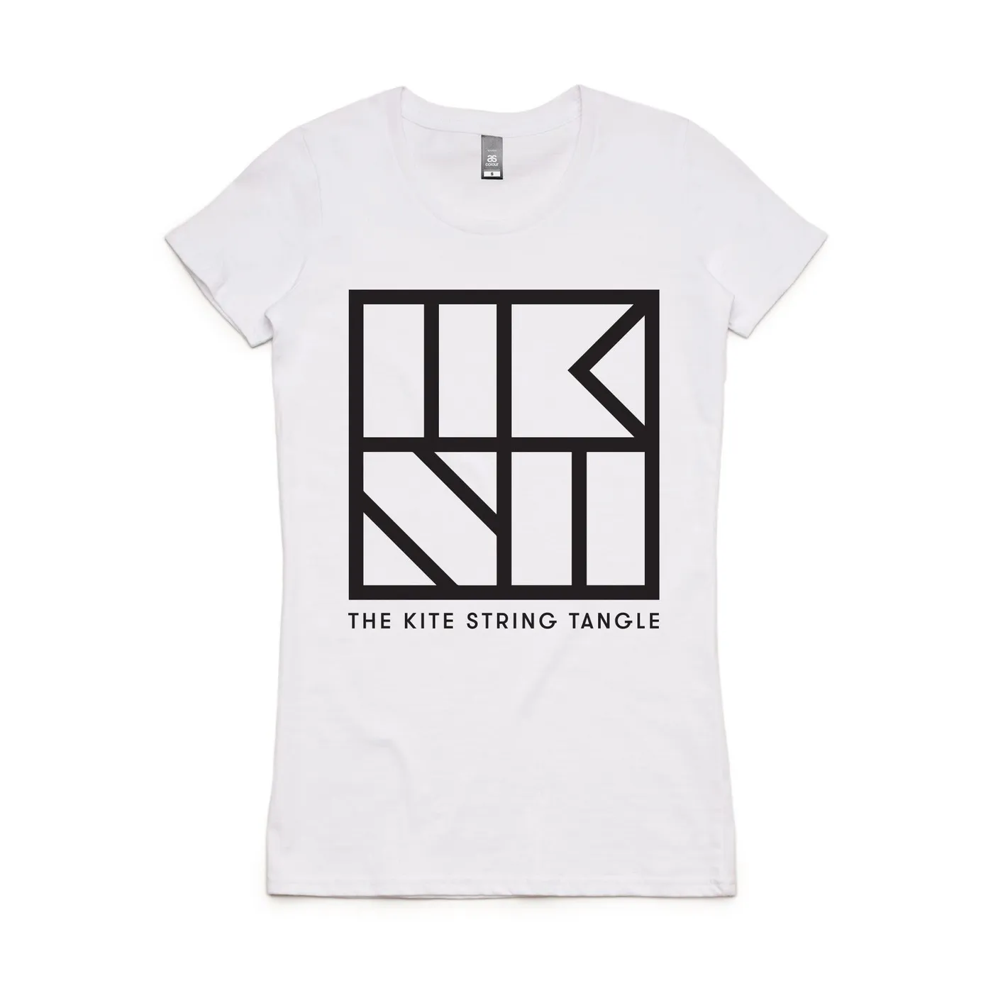 The Kite String Tangle Square Tee (White)