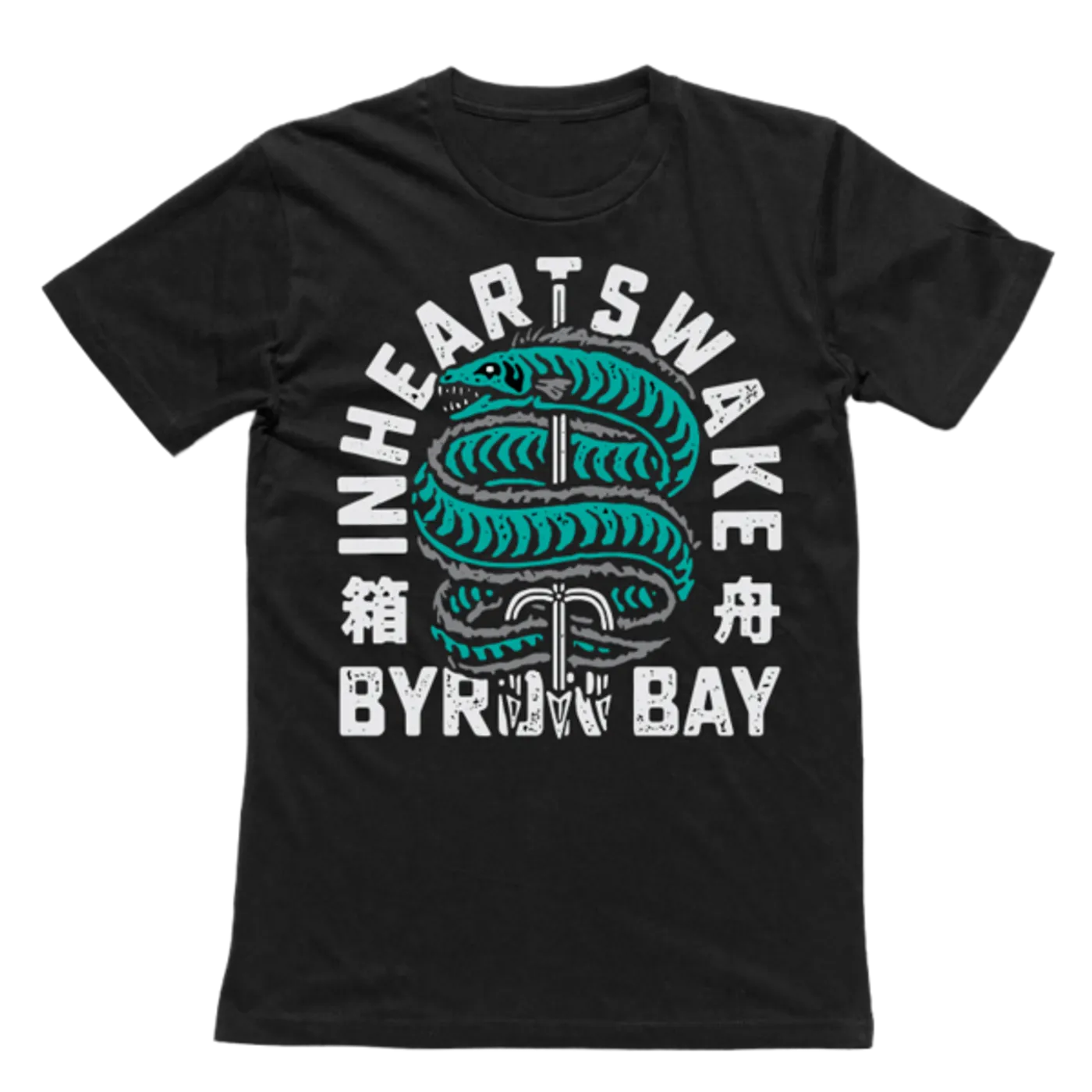 In Hearts Wake Eel Tee (Black)