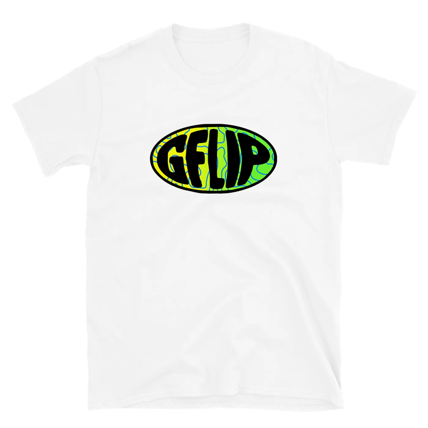 G Flip Trip Logo White Tee
