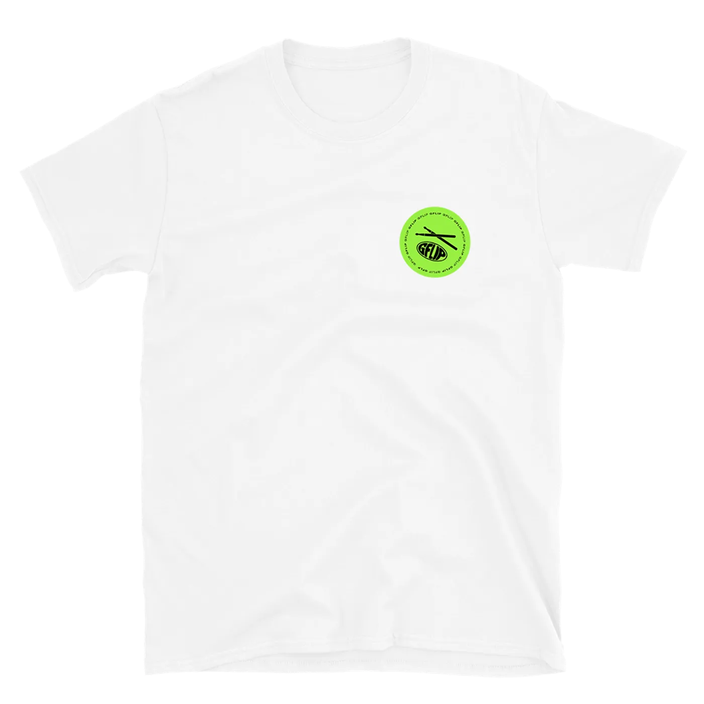 G Flip Pocket White Tee