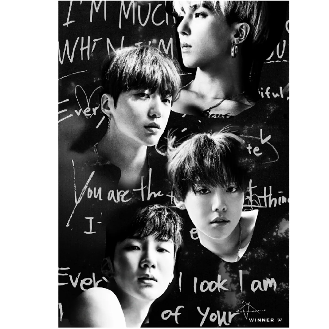 WINNER EVERYD4Y ART POSTER_GRAY