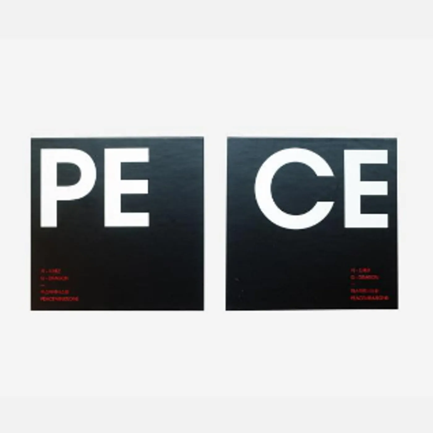 G-DRAGON PEACEMINUSONE GD COASTER