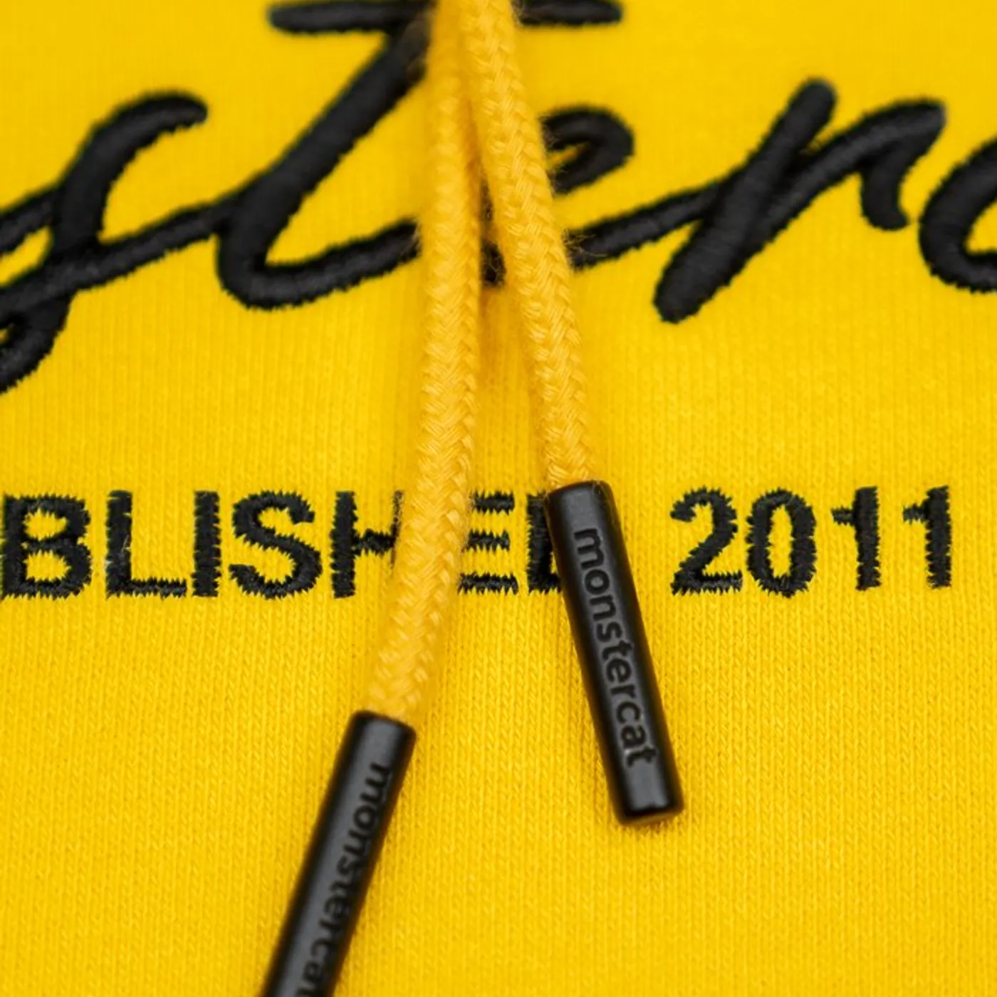 Monstercat Script Cropped Hoodie