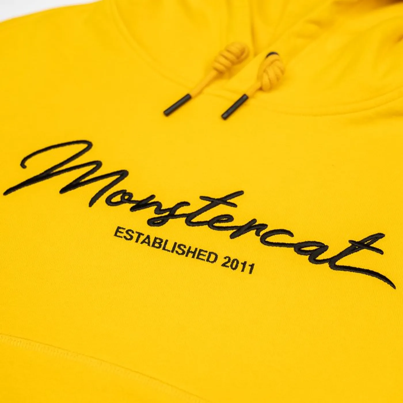 Monstercat Script Cropped Hoodie