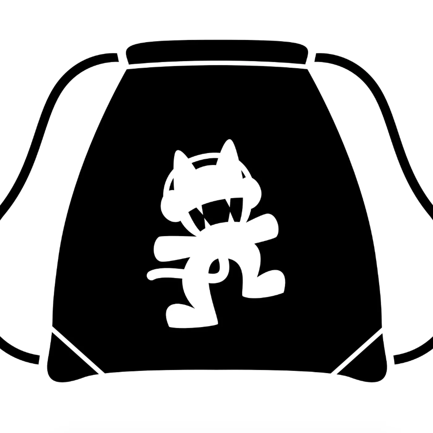 Monstercat Drawstring Bag