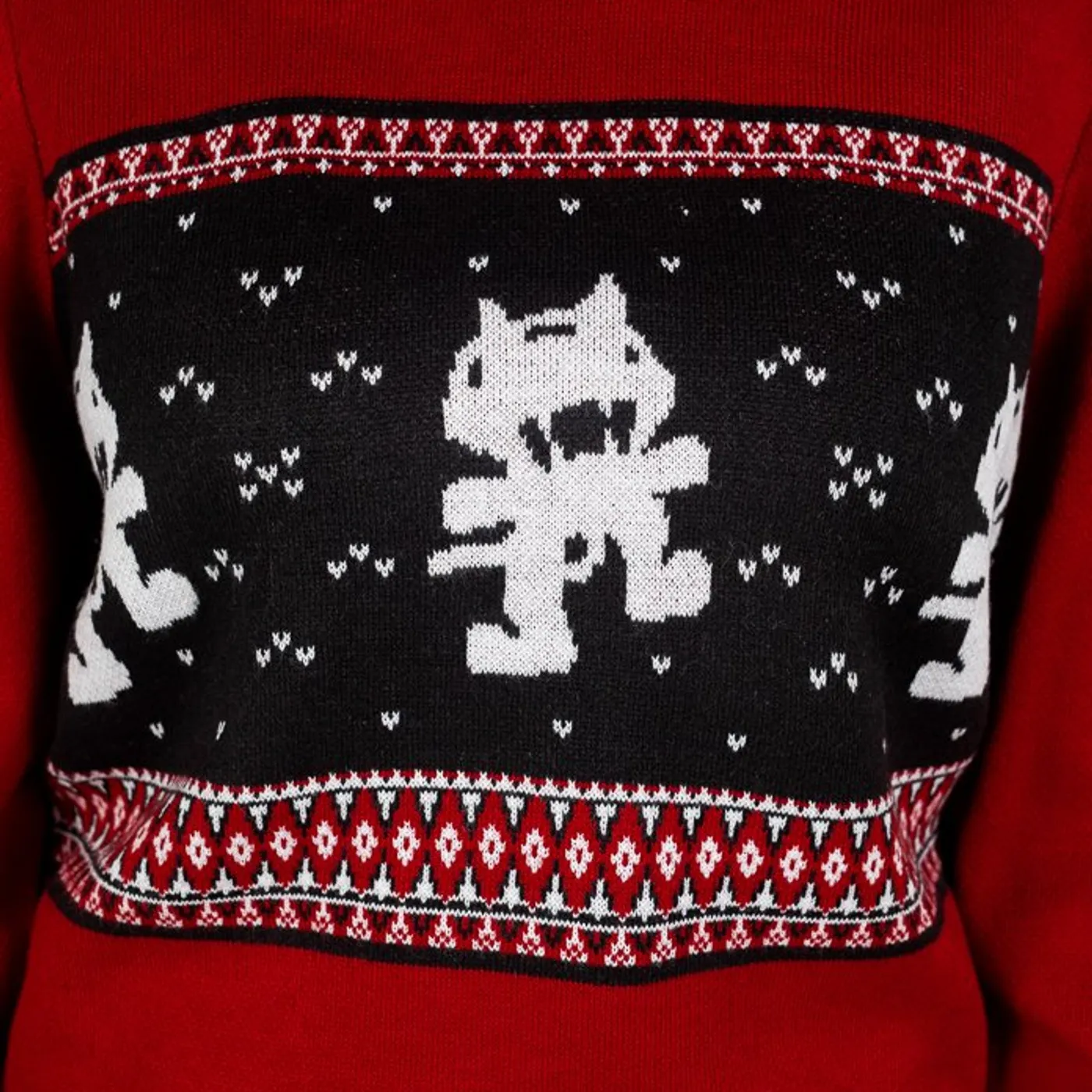 Monstercat Holiday Intarsia Sweater