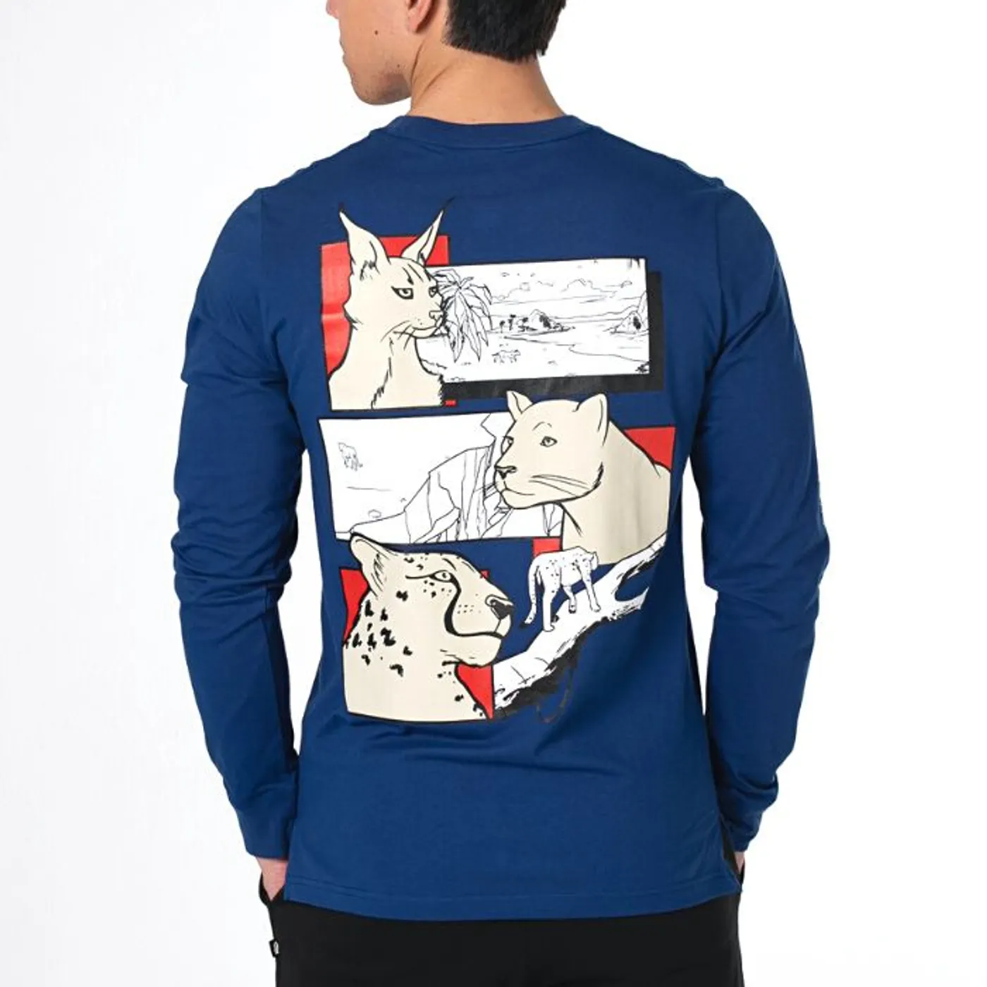 Monstercat Forces Indigo Long Sleeve T-Shirt