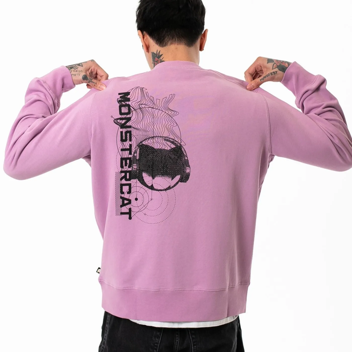 Monstercat Ctrl+O - Lilac Crew Sweatshirt