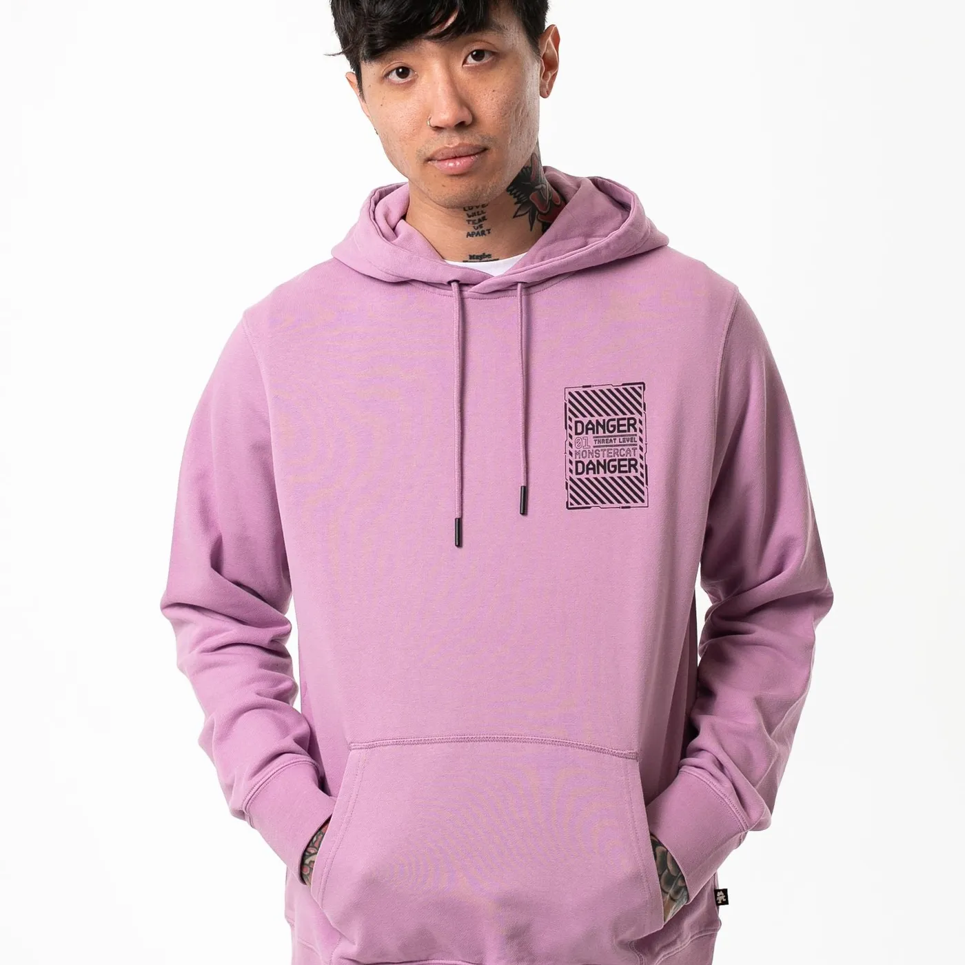 Monstercat Ctrl+A - Lilac Pullover Hoodie
