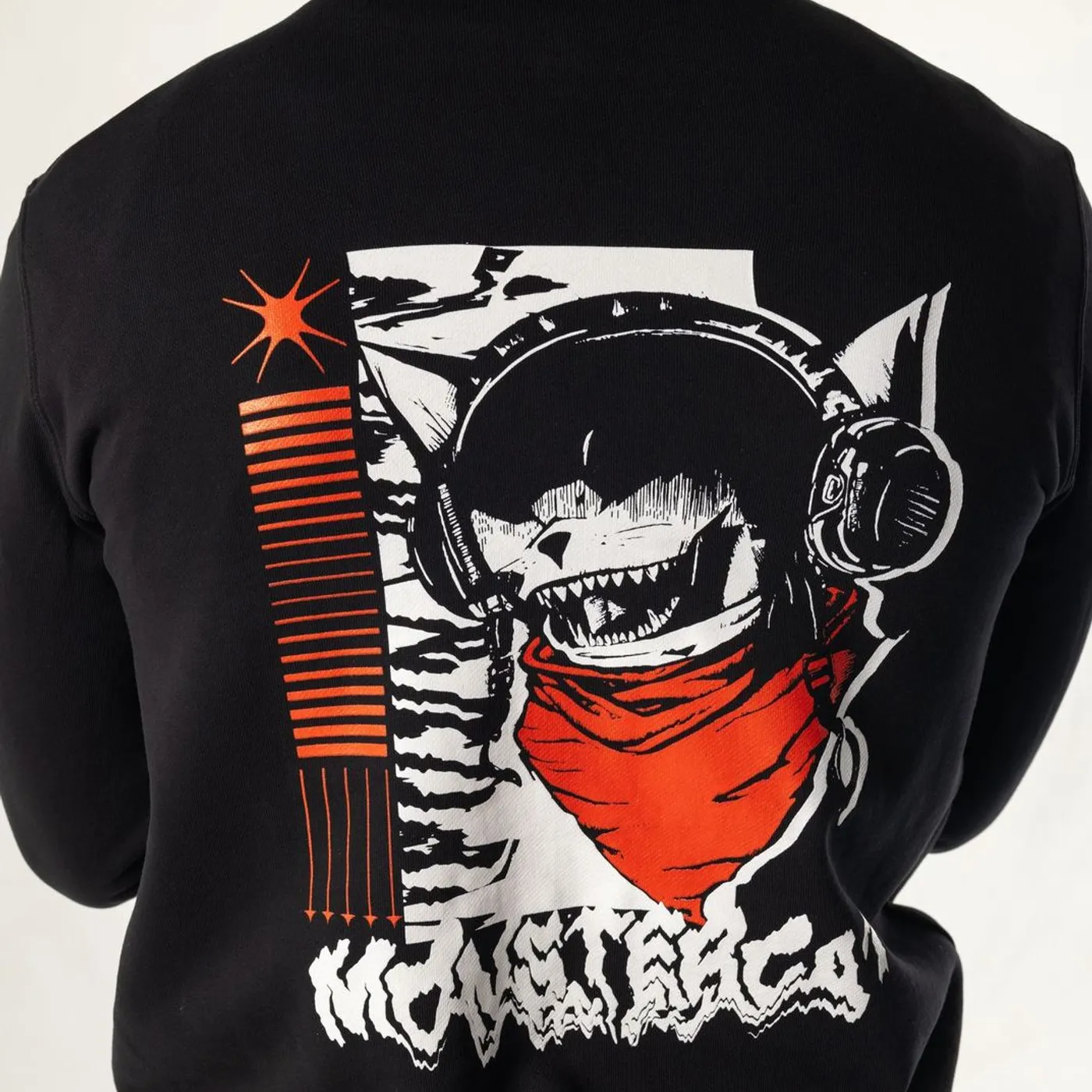 Monstercat SCREECHER - Black Zip Hoodie